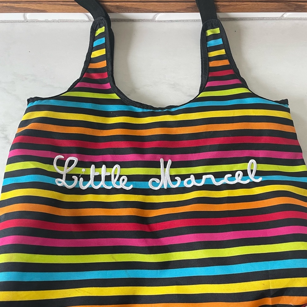 Little Marcel Multicolor Striped Kids Bag